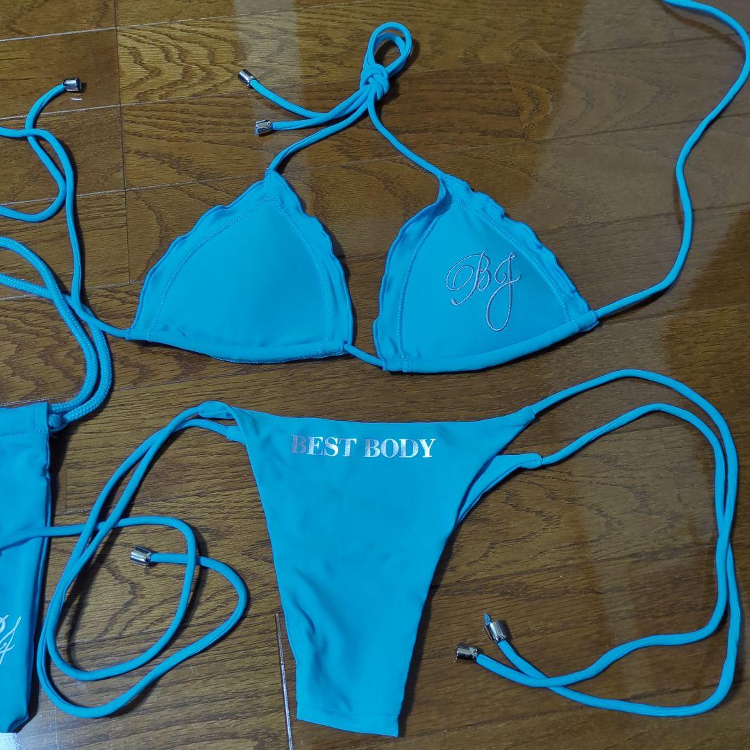 ベストボディジャパン公式決勝用ビキニ 水色　Sサイズ
