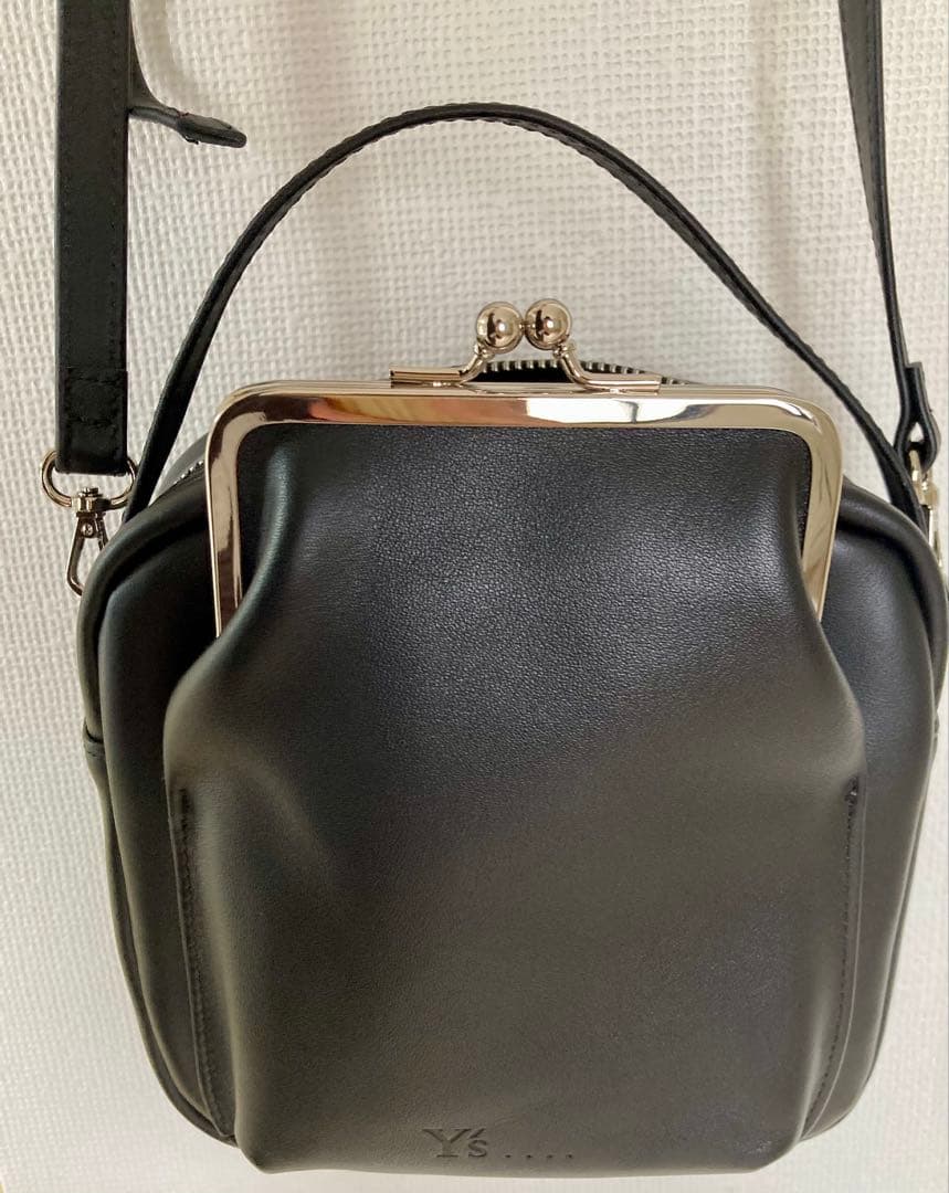 ヨウジヤマモト COW LEATHER METAL CLASP BOX BAG - メルカリ