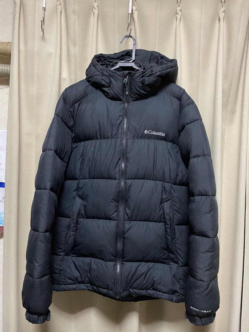大人気❗️】極暖！columbia ダウンジャケット ブラック XL - メルカリ