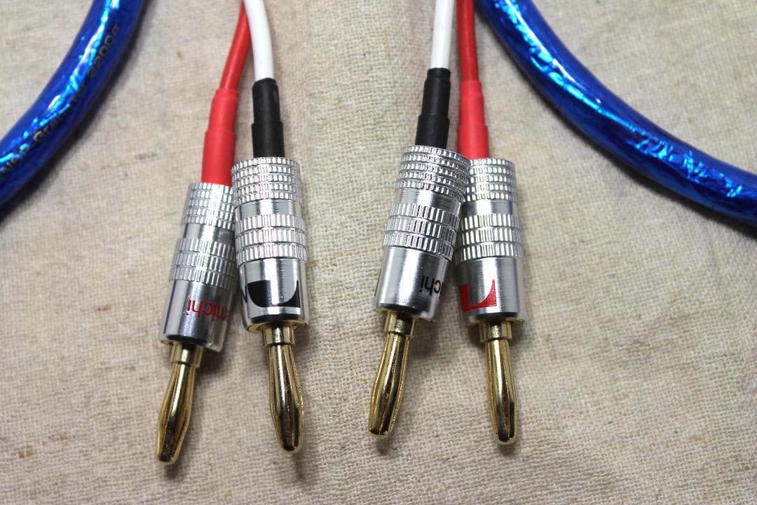 2200αゾノトーンZONOTONE 95cm2本 ナカミチ新品金バナナプラグ付