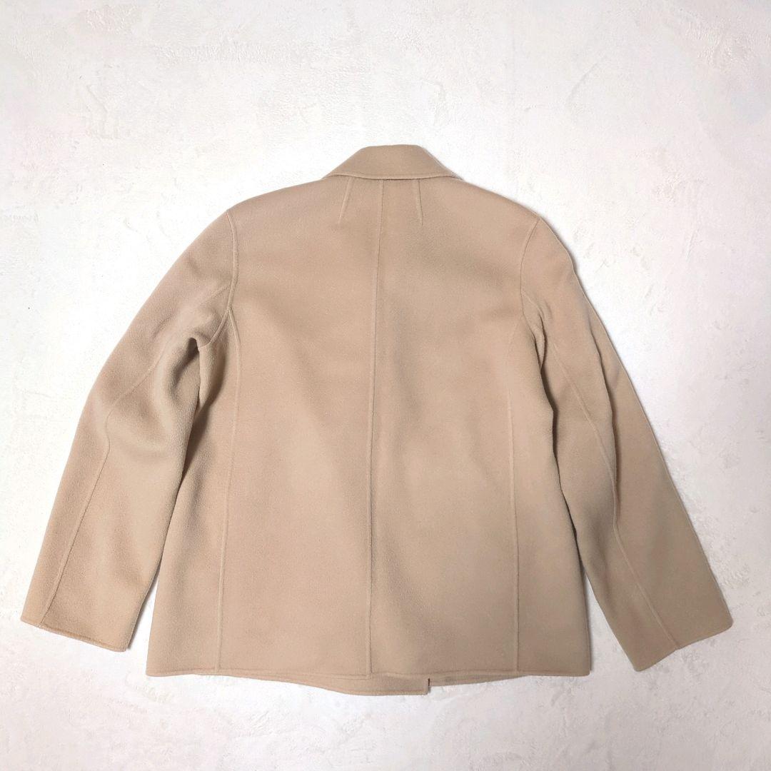 美品 theory ダブルブレスト ウール カシミヤ Pコート 2025年S - メルカリ