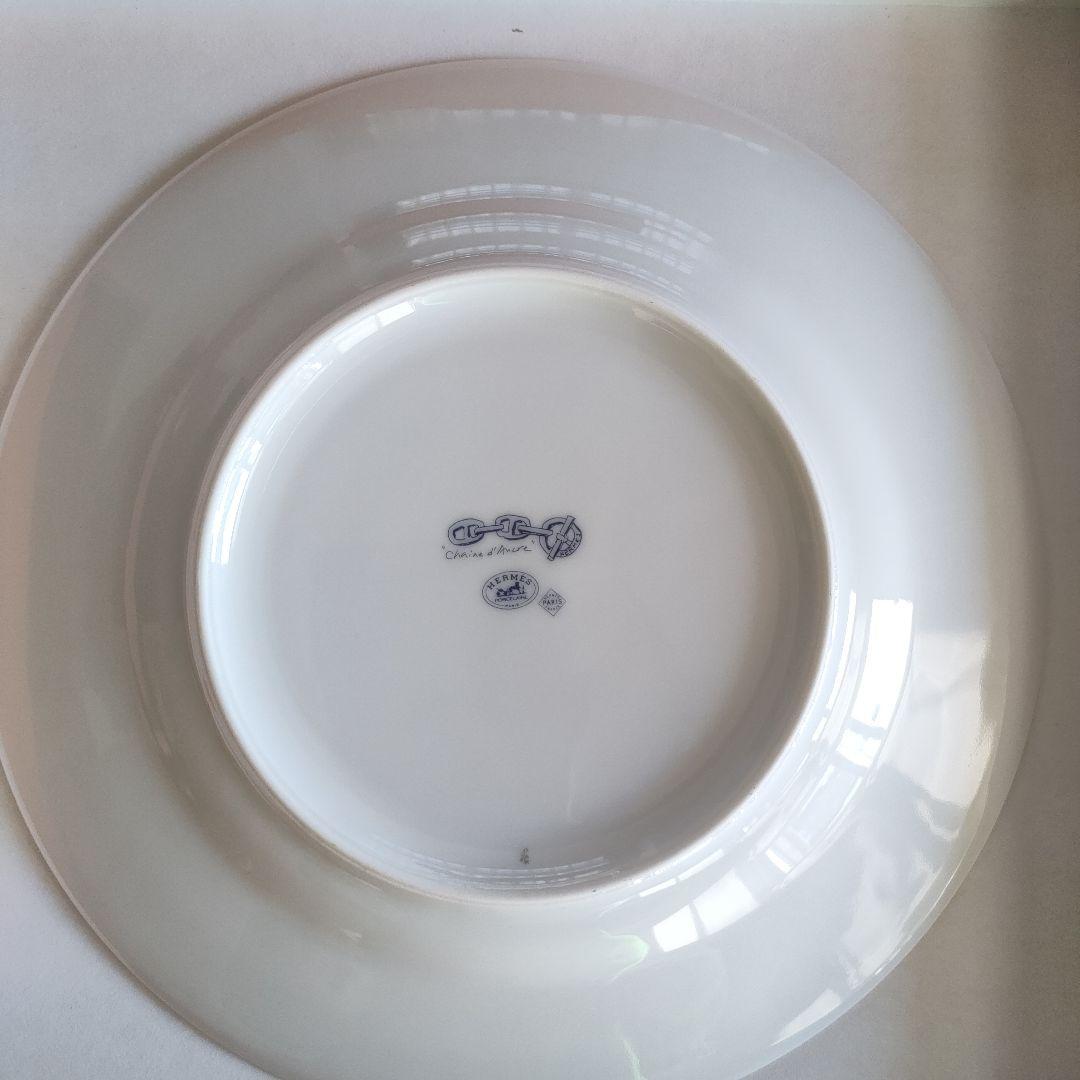 新品　HERMES エルメス プレート シェーヌダンクル