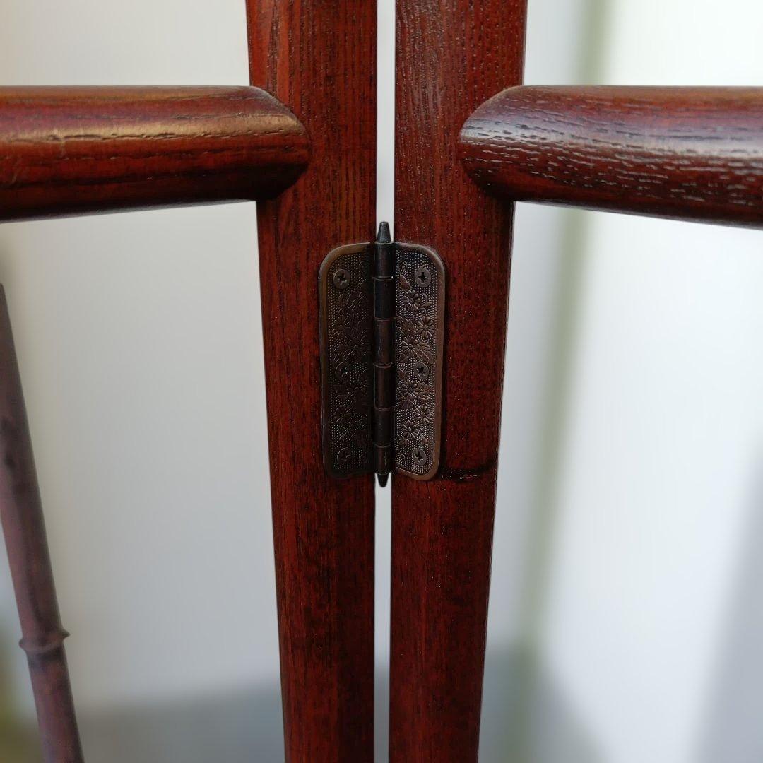 しげ爺太様専用 衣桁 服かけ ハンガー 180度回転 衣紋掛け 着物掛け