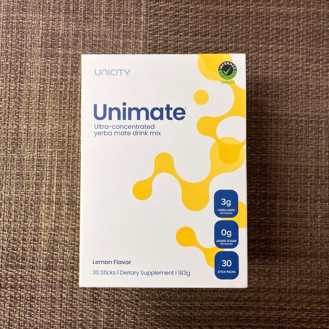 未開封 美品】ユニシティ ユニマテ レモン 30スティック 1箱 - メルカリ