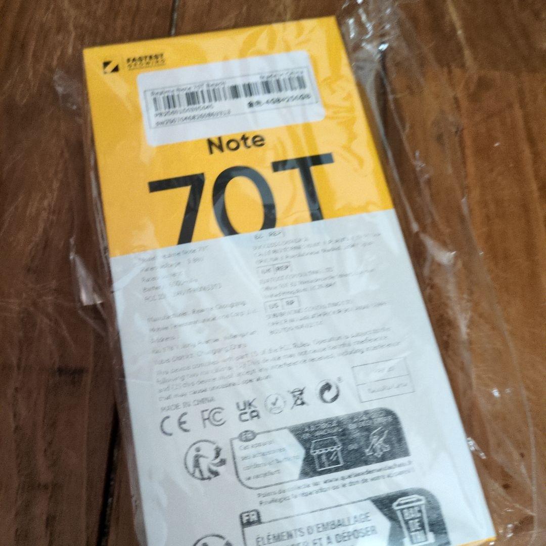 お値下不可！Realme Note 70T 4GB+256GB(ゴールド) - メルカリ
