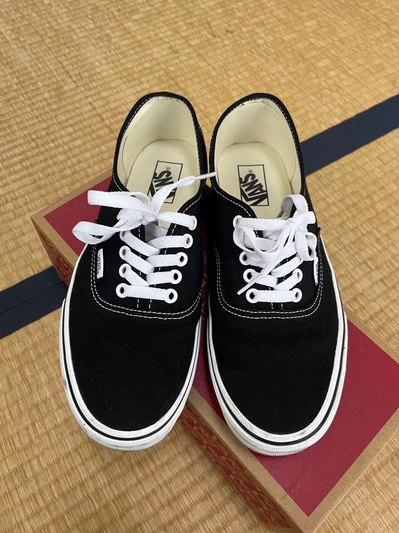 バンズ オーセンティック キャンバス ブラック US規格 定番モデル 44