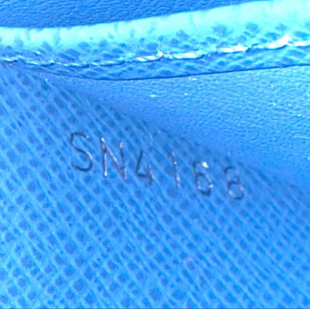 未使用 LOUIS VUITTON ジッピー コインパース アンディゴブルー - メルカリ