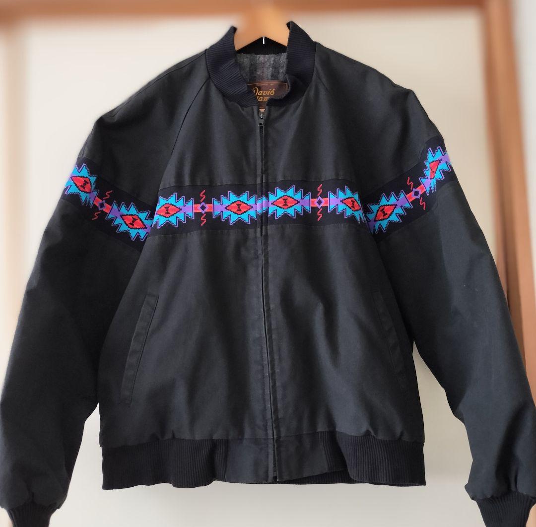 90s USA製 David James サウスウエスト ネイティブ柄ジャケット