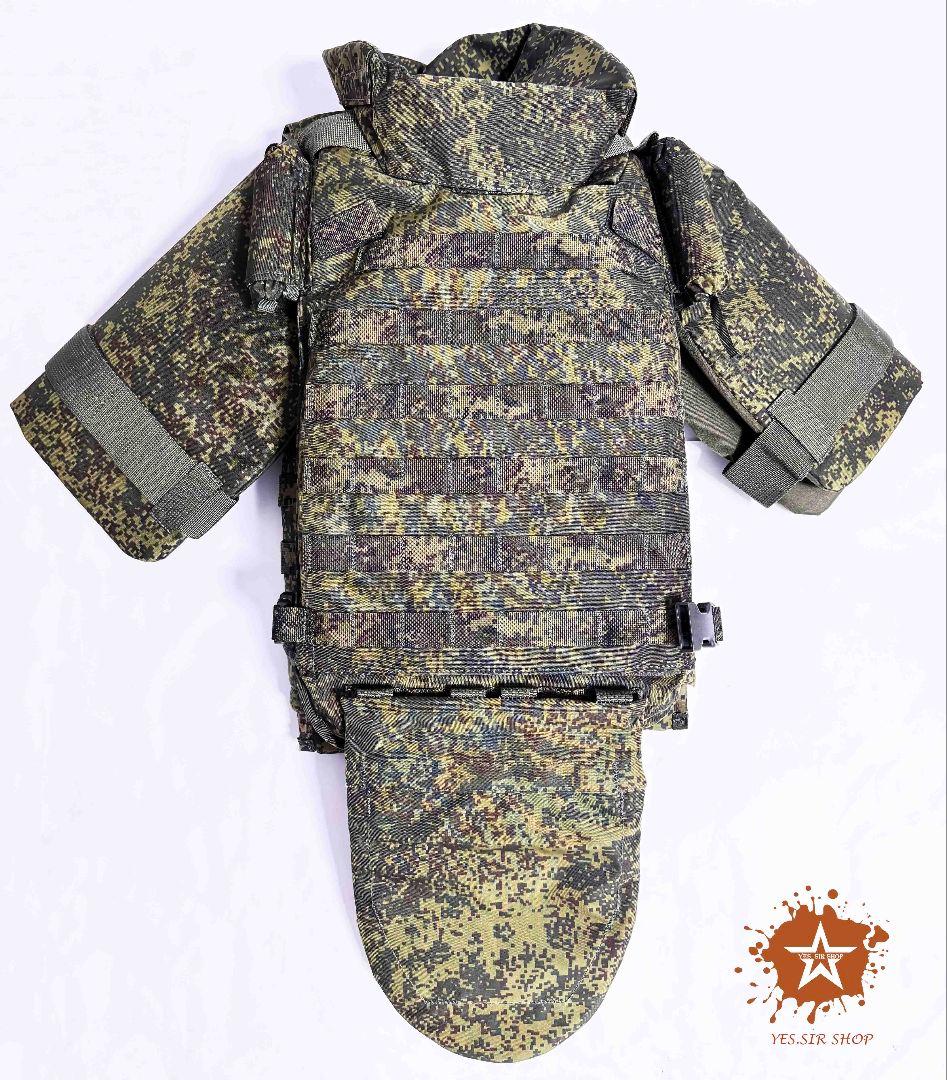 ロシア軍 6B45 新ロット ボディーアーマー フルセット 実物生地