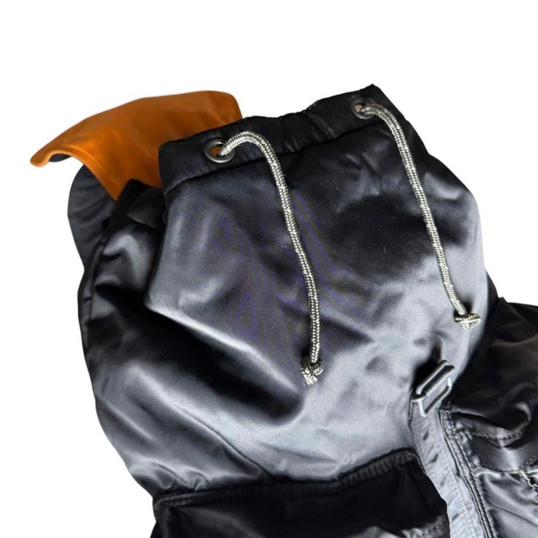 未使用級✨ポーター PORTER タンカー リュック バックパック 巾着 黒