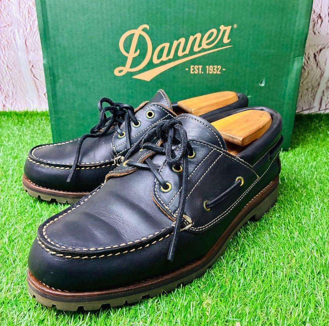 極美品】danner 3eye デッキシューズ 厚底 本革 8½(26.5)