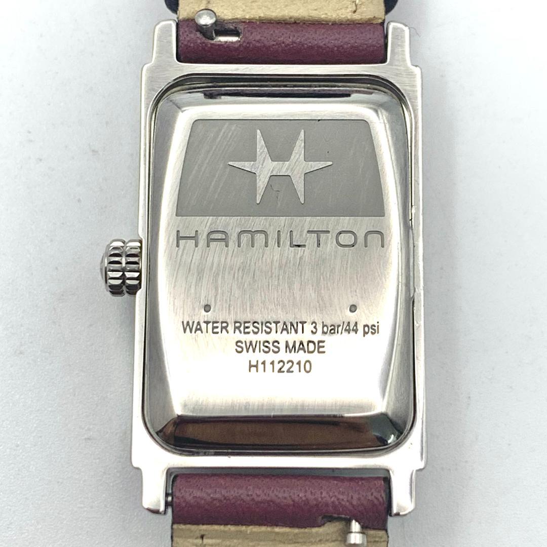 7-4419 HAMILTON H112210 アナログ腕時計 長方形 - メルカリ