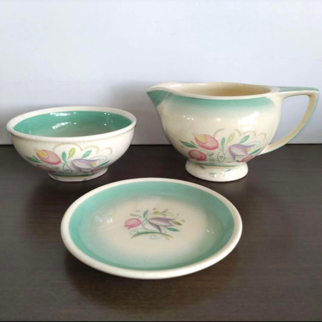 英国 スージークーパー ドレスデンスプレイ グリーン 3点セット - メルカリ