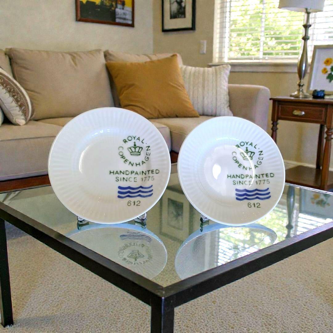 廃盤】ロイヤルコペンハーゲン シグネチャー 小皿 2枚セット - メルカリ
