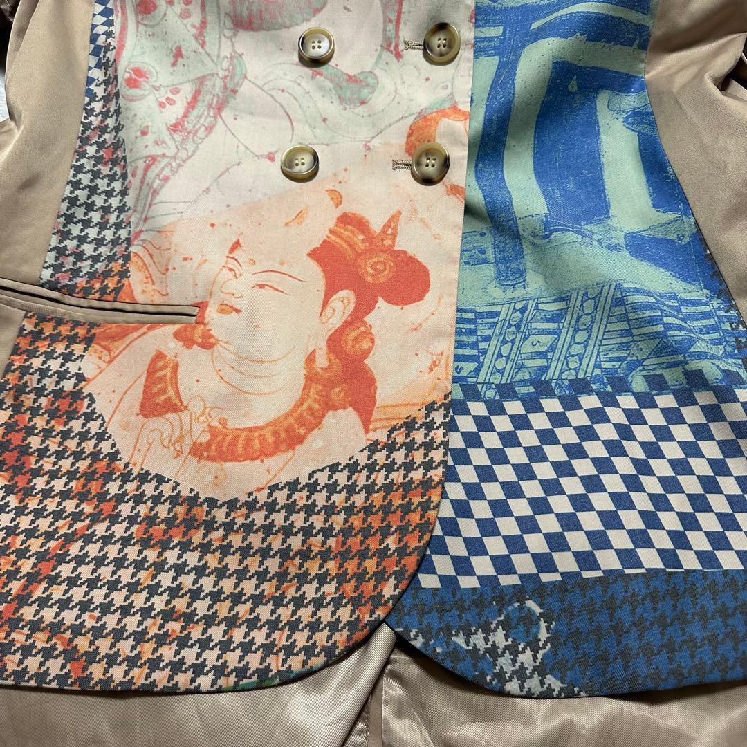 極美品 JnylonStudios × 敦煌 トレンチコート ドッキング