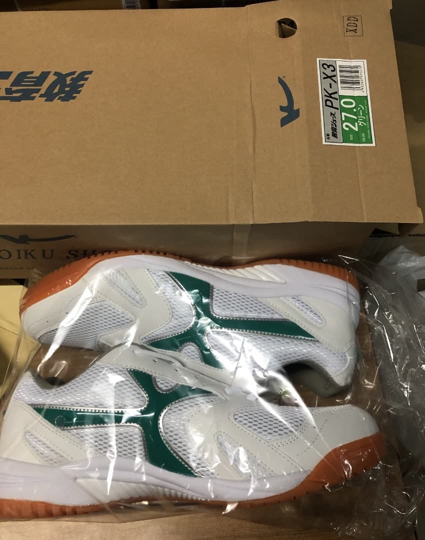 プップー様専用【新品】教育シューズ インドア シューズ PK-X3 緑27