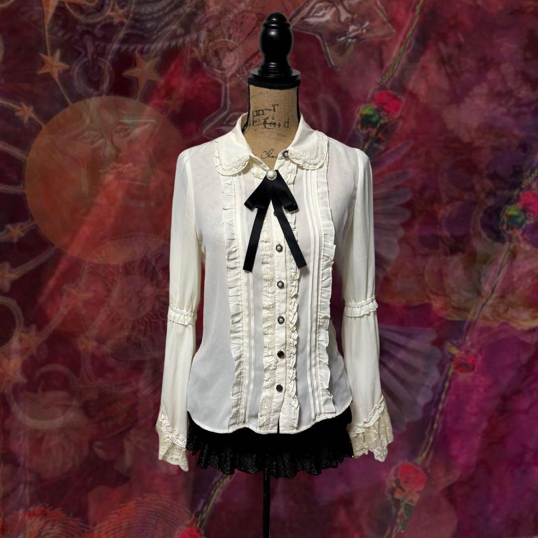 axes femme kawaii 姫袖ブラウス - メルカリ