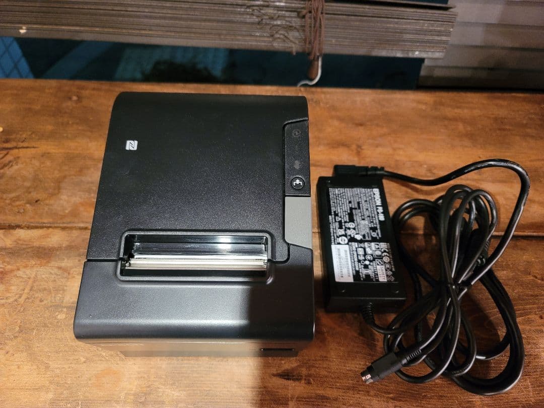 美品!epson TM−T88Ⅵ Bluetooth サーマルプリンター - プリンター