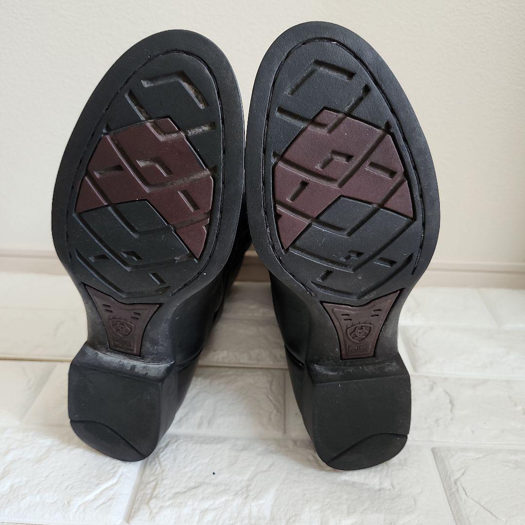 美品】ARIAT ブラックレザー ウエスタンブーツ Y2K - メルカリ