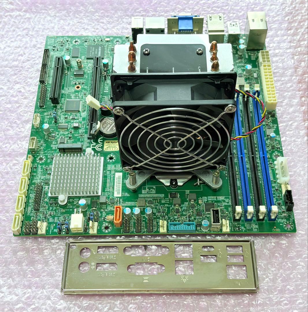 Supermicro X11SCZ-F/IPMI・TPM2.0搭載/クーラー付き - メルカリ