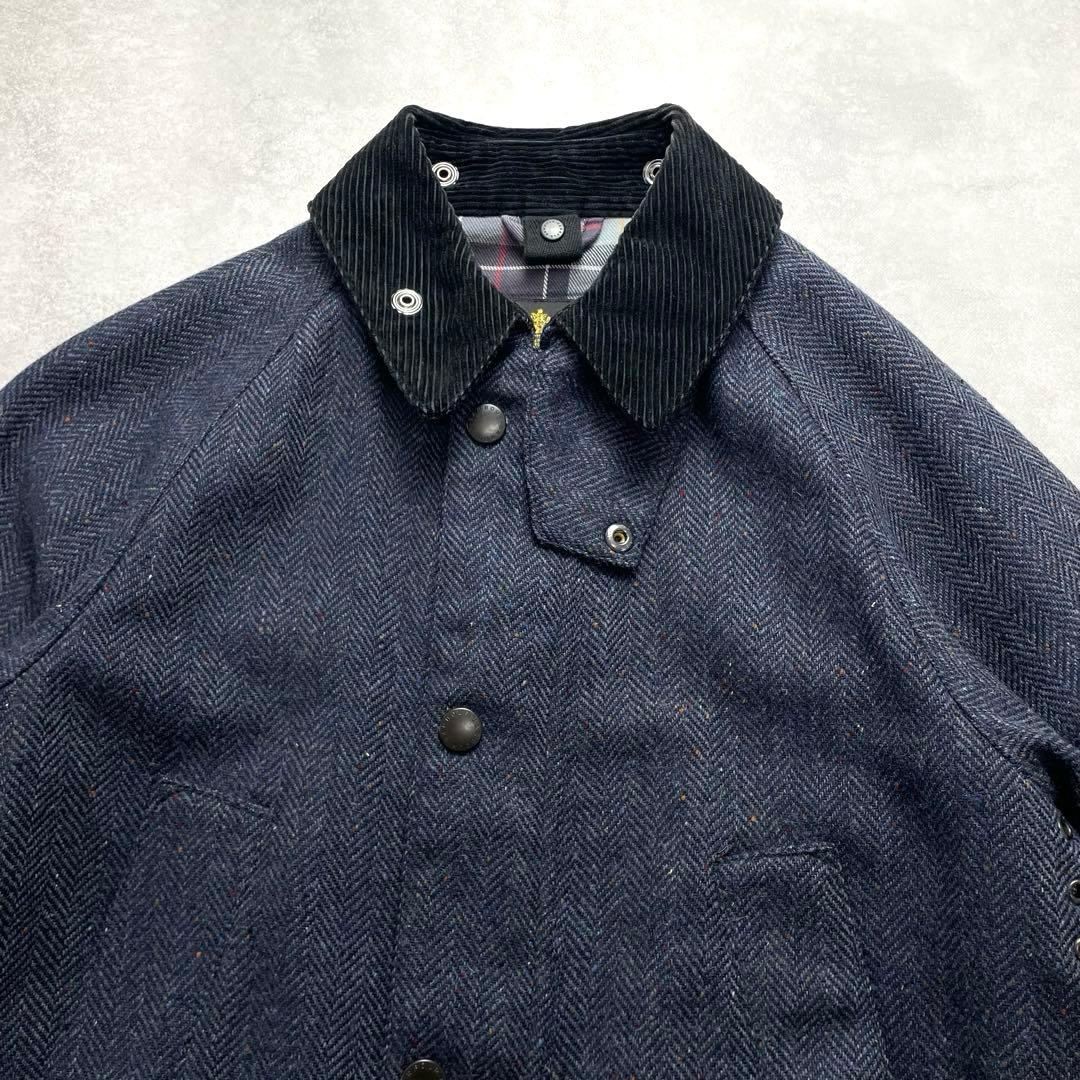 極美品 Barbour × MOLLOY&SONS BEDALE SL ツイード - メルカリ