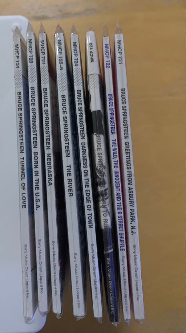 ブルース•スプリングスティーン 紙ジャケット限定盤CD8タイトルセット