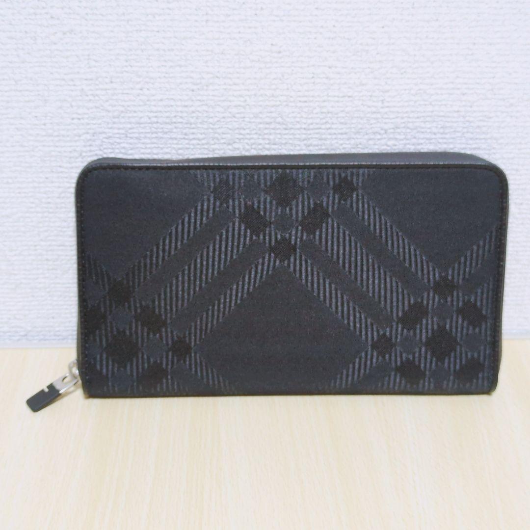 現行 極美品 BURBERRY ラウンドジップ 長財布 新ロゴ 2024SS - メルカリ