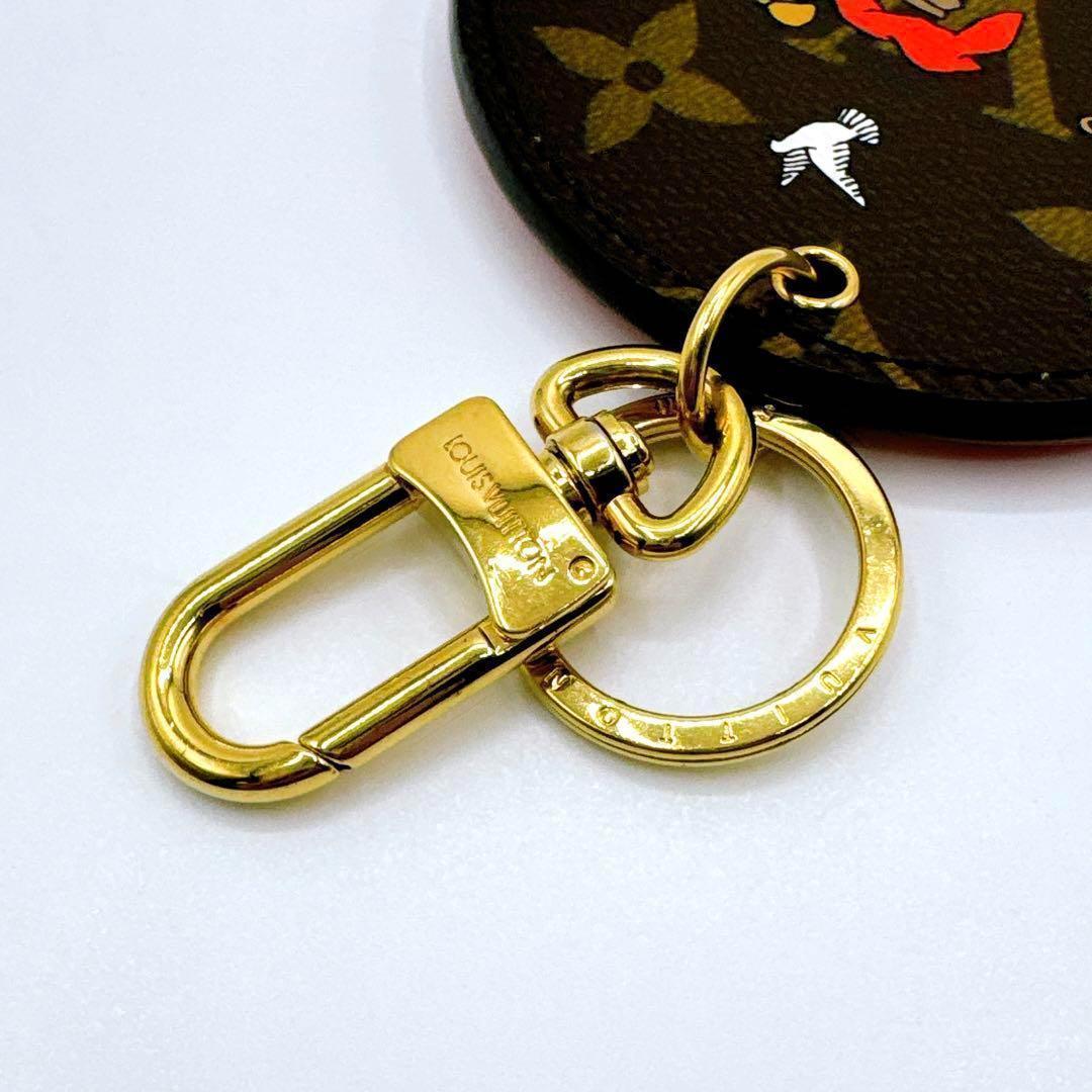 ルイヴィトン モノグラム イリュストレ トラベル キーリング M65138