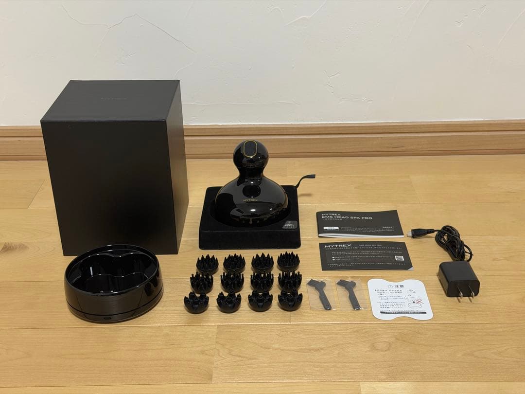 【美品】MYTREX EMS HEAD SPA PRO MT-EHP22B MYTREX 電気針 EMS ヘッドスパ プロ マイトレックス MT-EHP22B の通販