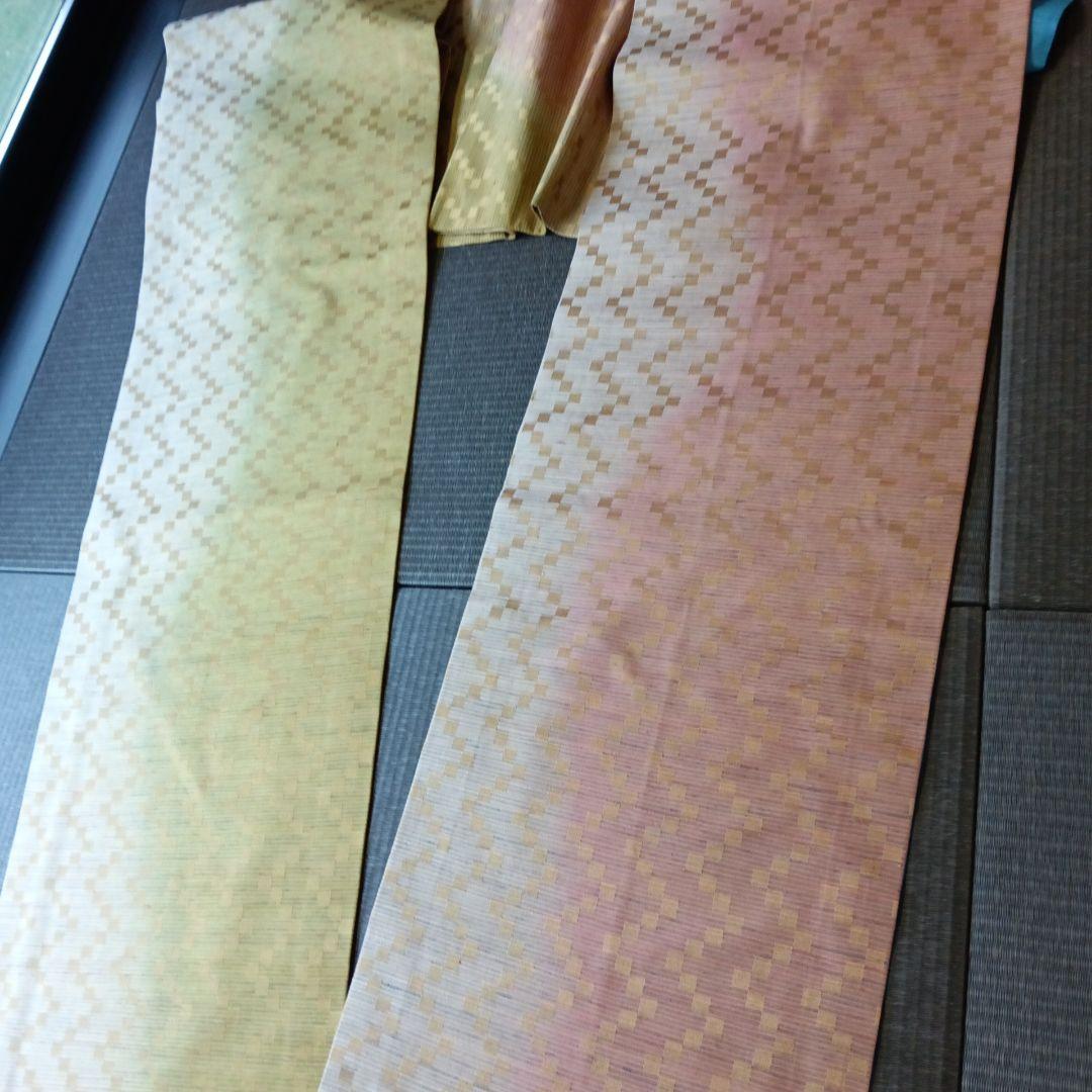 菅原工房 手先二通り 袋帯 霞 リバーシブル 縦縞 - メルカリ