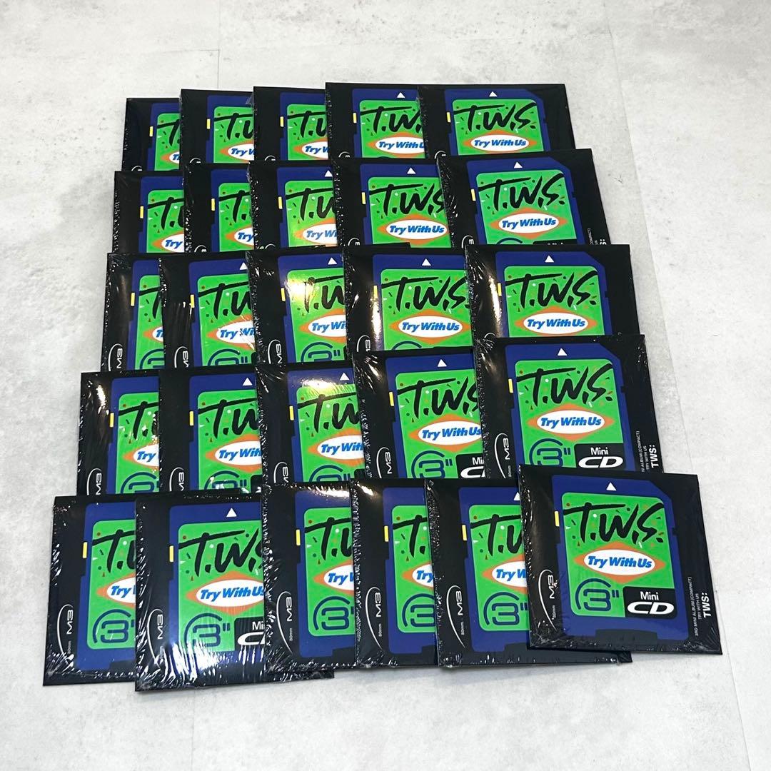 TWS TRY WITH US Compact ver. アルバム 新品未開封 TWS 3rd Mini Album 'TRY WITH US' (Try Ver.) - Interscope Records