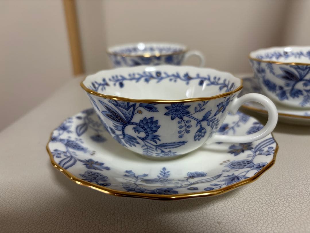 新品Noritake blue 深皿23cm 2枚 +C&S3客
