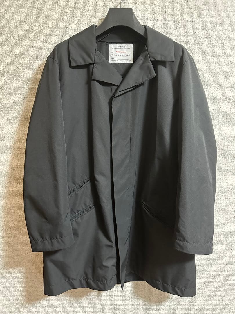 A MACHINE 23ss Nylon Black Jacket コート - メルカリ