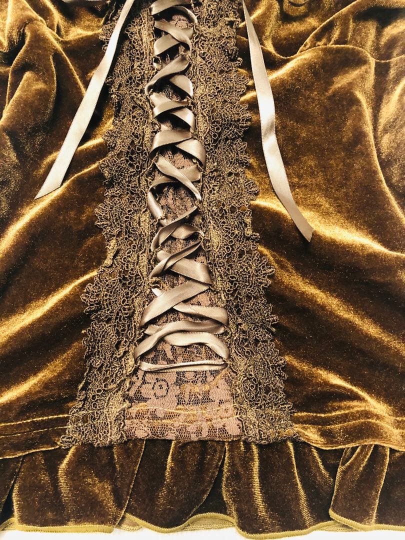 axe femmeビスチェ ブラウス フリルトップス y2kリズリサ姫系 - メルカリ