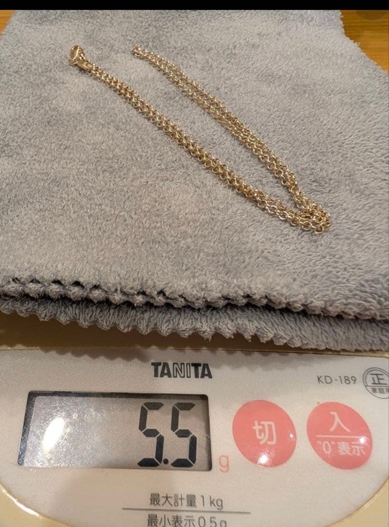 クロムハーツ インヤン チャーム（スモール）＆ ロールチェーン18