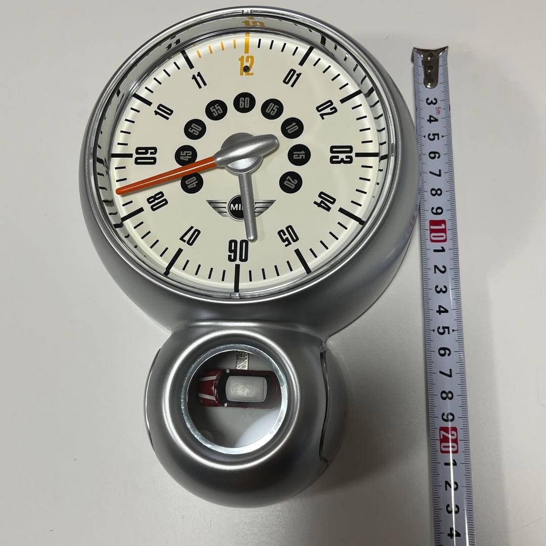 希少】MINI ミニクーパー からくり時計 壁掛け時計 動作品 - メルカリ
