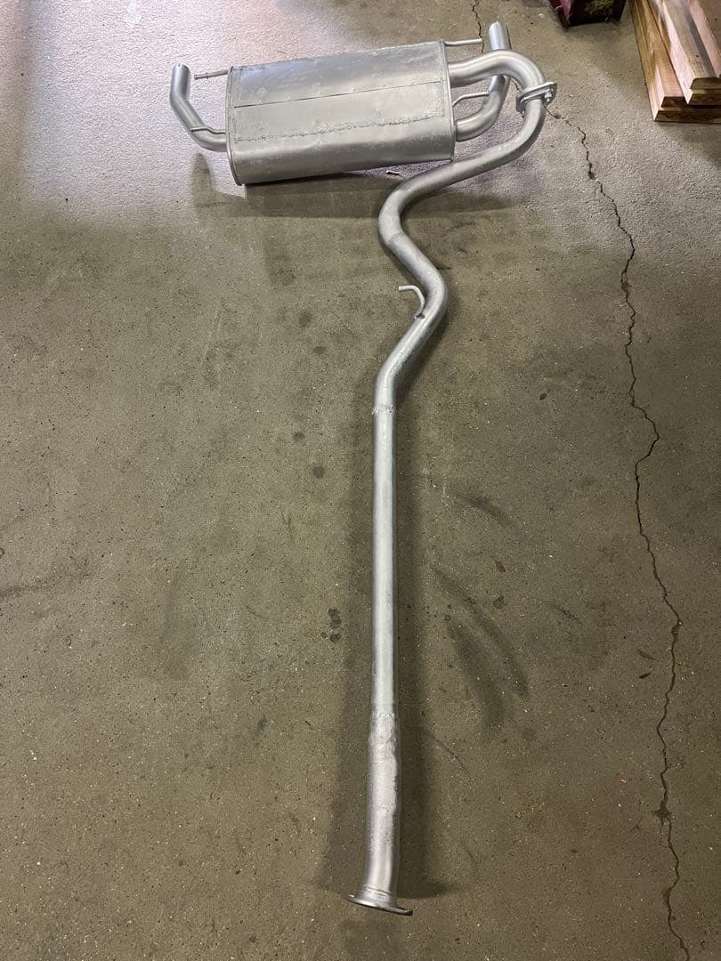 直管ストレート】 ZN6 ZC6 86 BRZ 純正マフラー ワンオフ直管加工