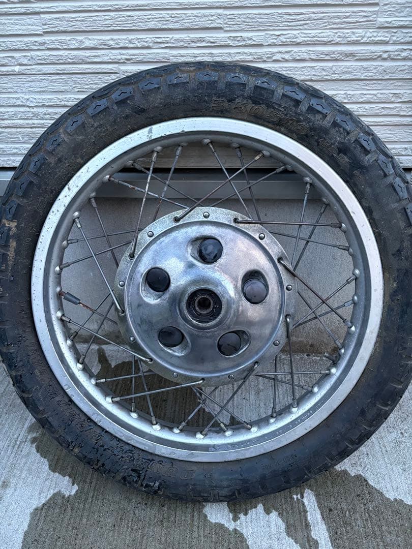 SR400 1JR ドラム フロントホイール 18インチ - メルカリ