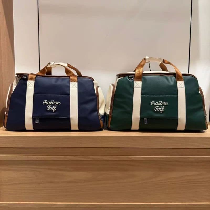 ラスト2色展開○マルボンゴルフボストンバッグネイビー - メルカリ