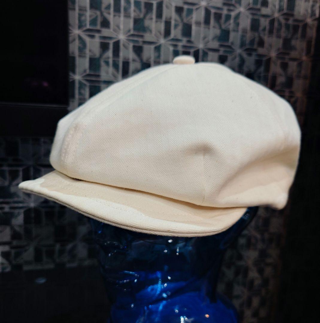 フリーホイーラーズ、キャスケット(ホワイト) FREE WHEELERS/フリーホイーラーズ】「Casquette”STEVEDORE