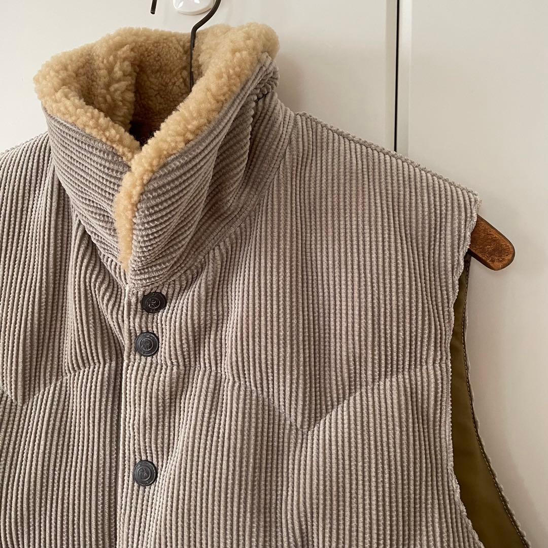 45R セルビッチコーデュロイの908べ スト ¥121,000 羊革 - メルカリ