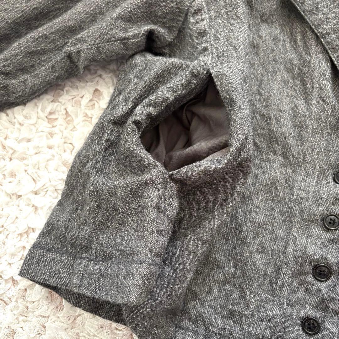 2024完売品 nest Robe ネストローブ ウールリネンジャケット - メルカリ