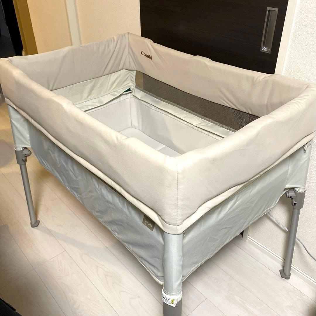 Combi ベビーベッド トモネル ベージュ メッシュ 楽天市場】＼期間限定10%OFF／【公式】コンビ Combi ベビーベッド | す