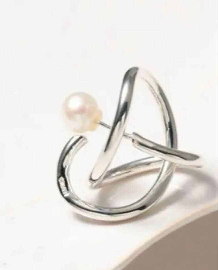 専用♡イーエム e.m.☆ ピアス ノットピアス パール SVR925