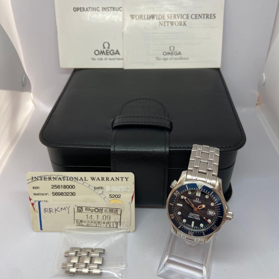 OMEGA Seamaster 300m クォーツ腕時計 2561.80