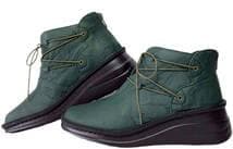 インコルジェ 83082K グリーン 23cm 紐編上げブーツ - メルカリ
