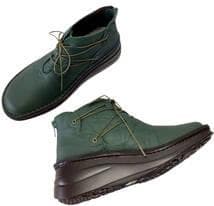 インコルジェ 83082K グリーン 23cm 紐編上げブーツ - メルカリ