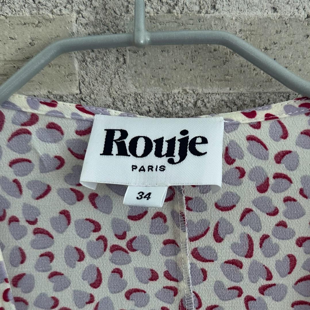 Rouje 花柄ラップドレス 34