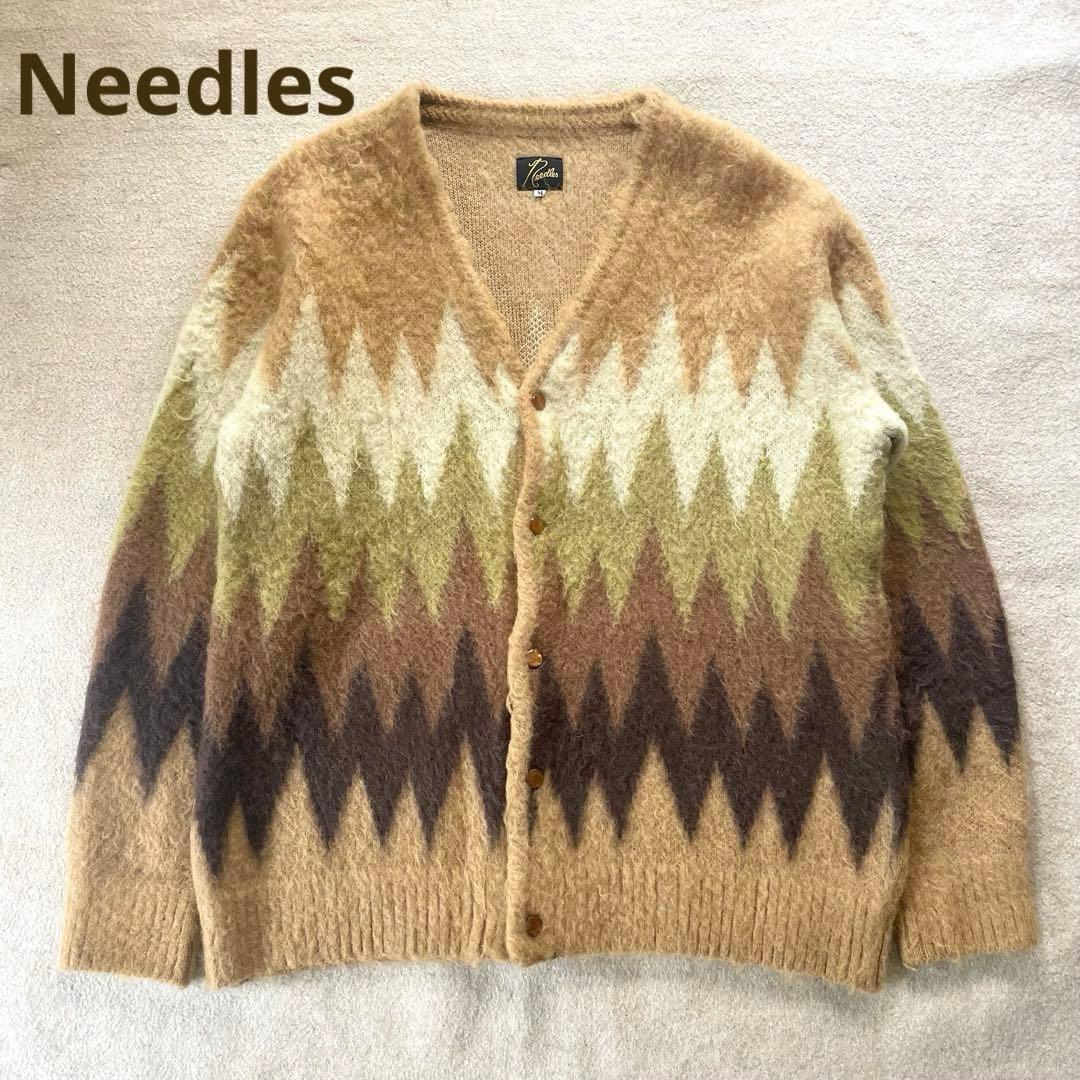 【レア】】Needles Mohair Cardigan Zigzag