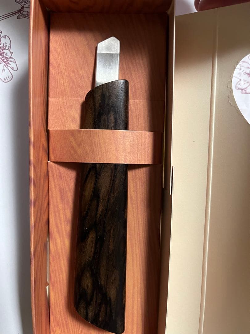 工房偰 黒柿 孔雀杢 カッター - メルカリ
